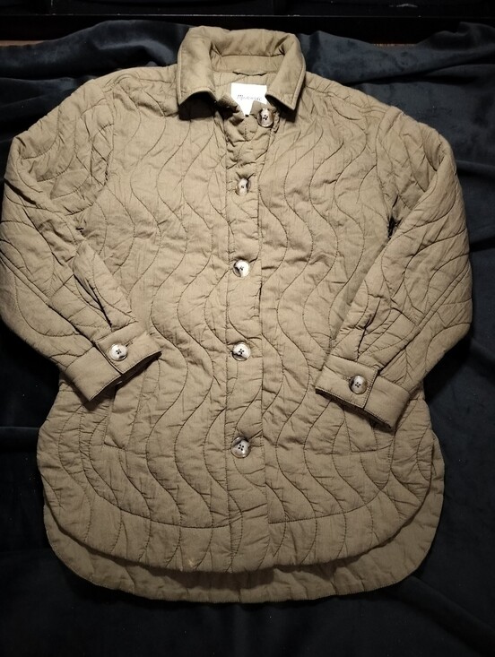 Madewell Jackets & Blazers - Madewell 100% Cotton Button Down Quilted Jacket in Olive Green - XXS (Small)
